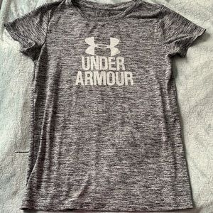 Grey athletic tee